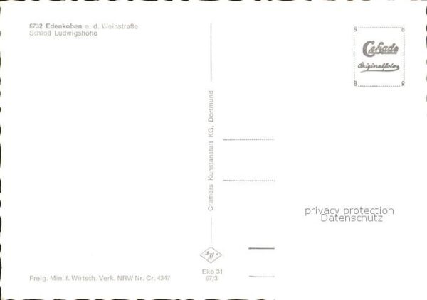 Edenkoben Schloss Ludwigshöhe Fliegeraufnahme – Bild 2