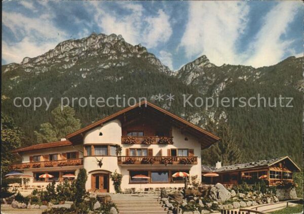 Garmisch-Partenkirchen Almhütte Berggasthof Kramers