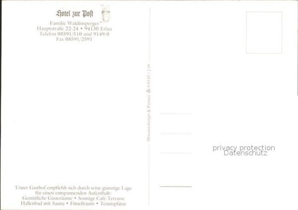 Erlau Niederbayern Hotel zur Post – Bild 2