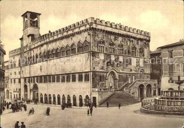 Perugia Palazzo dei Priori Piazza 4 Novembre Fo