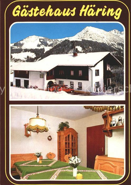 Mittelberg Kleinwalsertal Gästehaus Häring