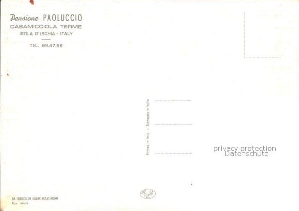 Casamicciola Terme Pensione Paoluccio – Bild 2