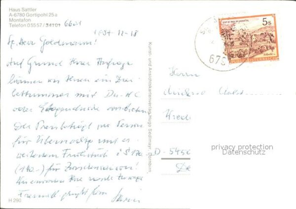 Gortipohl St Gallenkirch Vorarlberg Haus Sattler – Bild 2