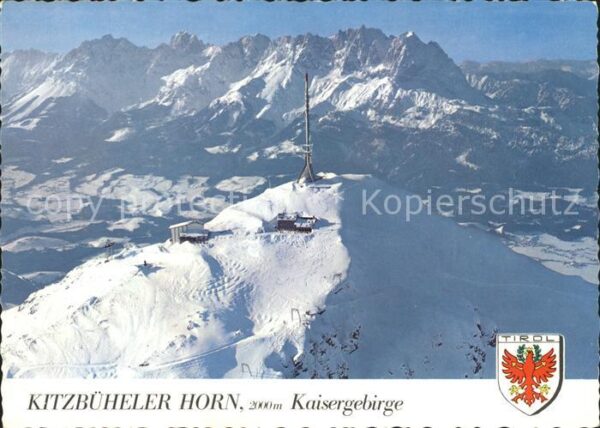 Kitzbuehel Tirol Kitzbüheler Horn Fliegeraufnahme