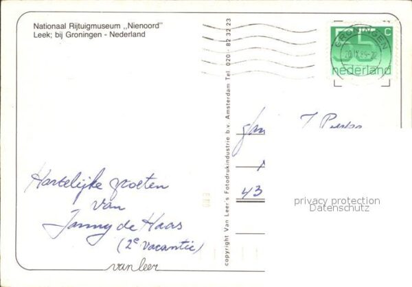 Leek Groningen National Rijtuigmuseum Nienoord – Bild 2