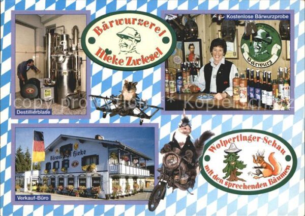 Zwiesel Niederbayern Heinrich Hieke Verkauf-Büro Destillierb