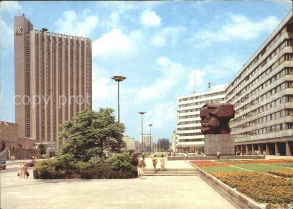 Karl-Marx-Stadt Karl-Marx-Allee Interhotel Kongress