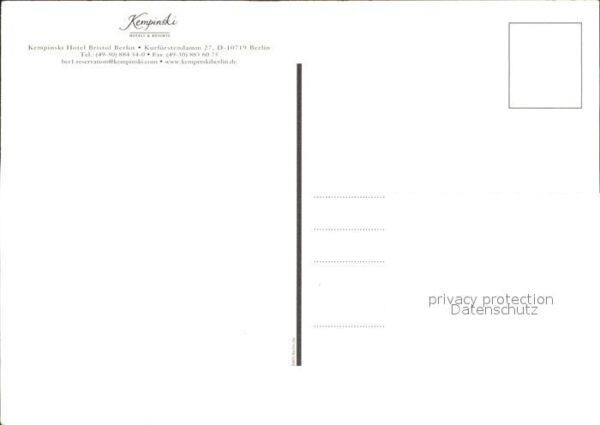 Berlin Hotel Kempinski – Bild 2