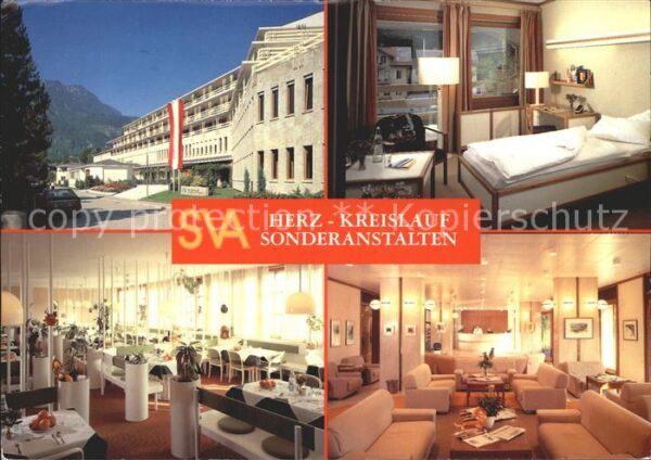 Bad Ischl Salzkammergut SVA Herz- Kreislauf Sonderanstalten