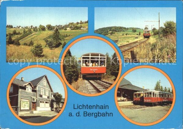 Lichtenhain Bergbahn Bergbahn Flachstrecke Steilstrecke Gast