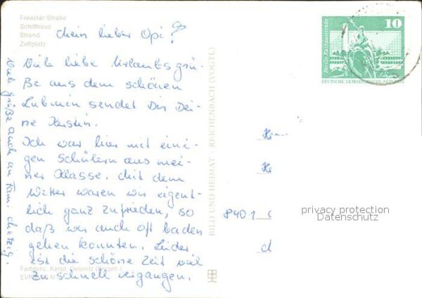 Lubmin Ostseebad Schilfhaus Zeltplatz Strand – Bild 2