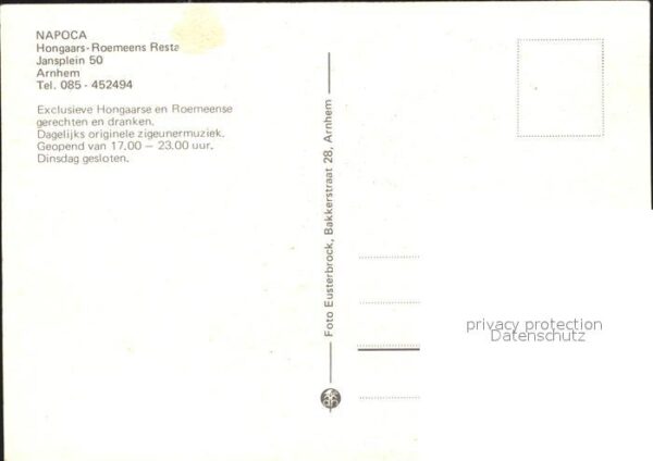 Arnhem Napoca Hongaars Roemeens Restaurant – Bild 2