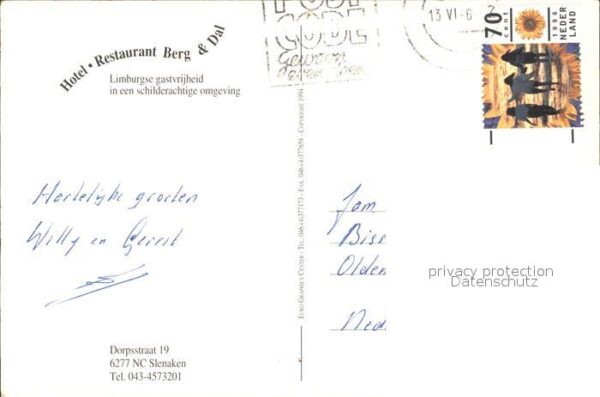 Slenaken Hotel Restaurant  Berg und Dal – Bild 2