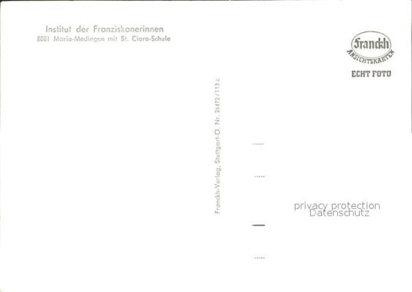Moedingen Maria-Medingen Klosterkirche St. Clara- – Bild 2