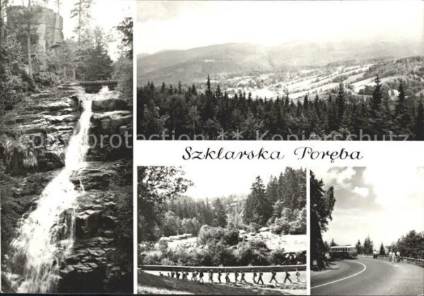 Szklarska Poreba Wodospad Kamienczyka Widok Zakretu Smie