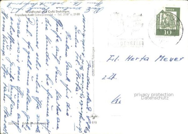 Freudenstadt Waldhotel Cafe Stokinger – Bild 2