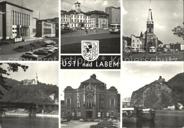 Usti nad Labem Kirche Schloss Gebäude
