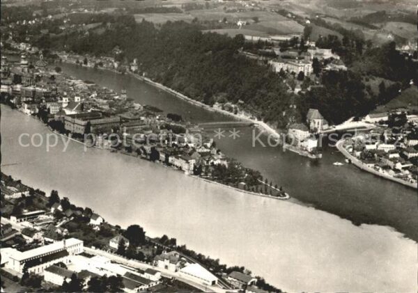 Passau Fliegeraufnahme