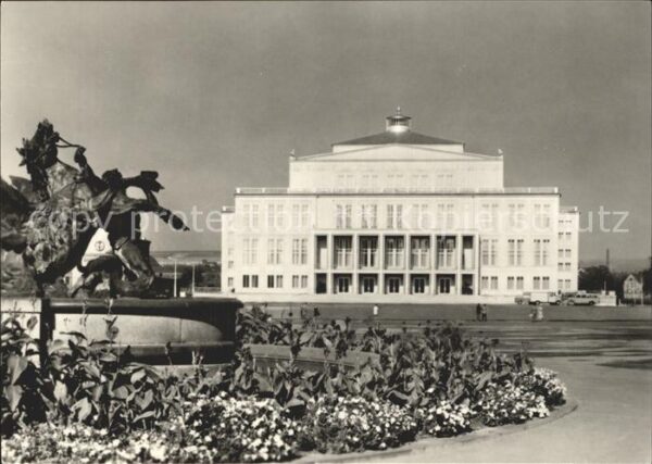 Leipzig Opernhaus Karl-Marx-Platz