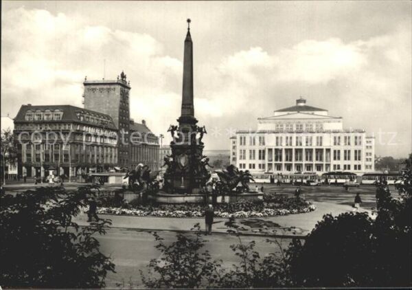 Leipzig Karl-Marx-Platz Opernhaus