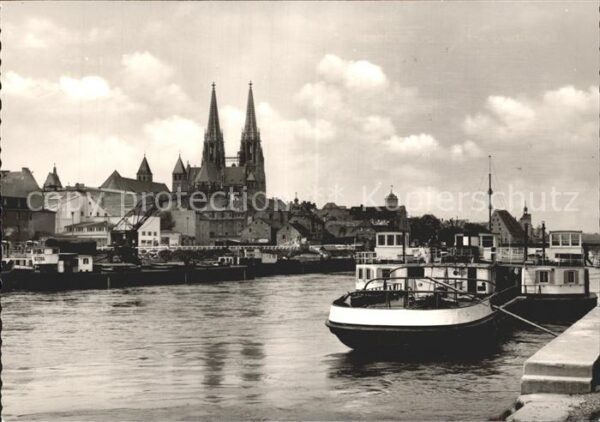 Regensburg Dom Hafen