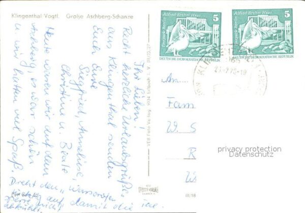 Klingenthal Vogtland Grosse Aschberg-Schanze – Bild 2