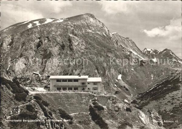 Koenigssee Jennerbergbahn Berggaststätte Hohe Bret