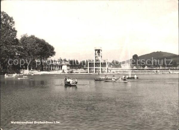 Grossschoenau Sachsen Waldstrandbad