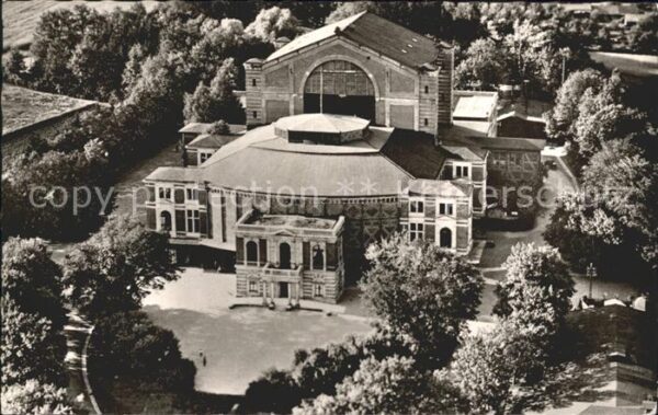 Bayreuth Fliegeraufnahme Richard Wagner Festspie