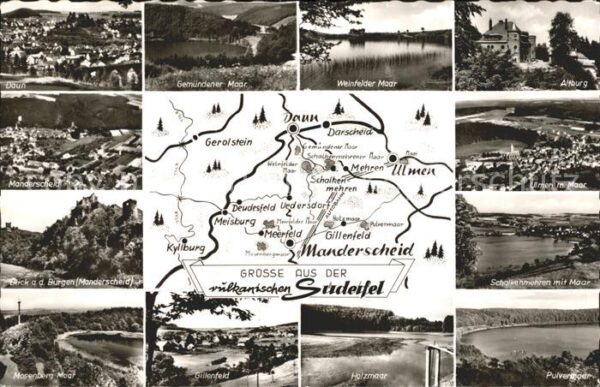 Manderscheid Eifel vulkanische Südeifel Maare