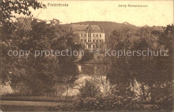 Friedrichsroda Schloß Reinhardsbrunn