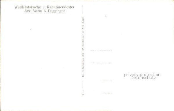Deggingen Wallfahrtskirche und Kapuzinerkloster – Bild 2