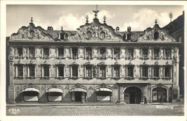 Wuerzburg Haus zum Falken