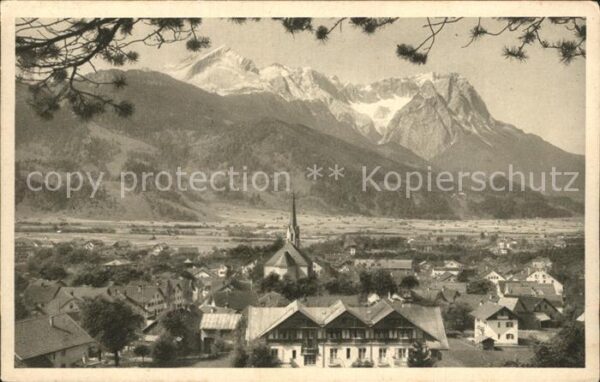 Garmisch-Partenkirchen mit Zugspitze