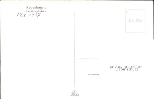 Kopenhagen Rathausplatz – Bild 2