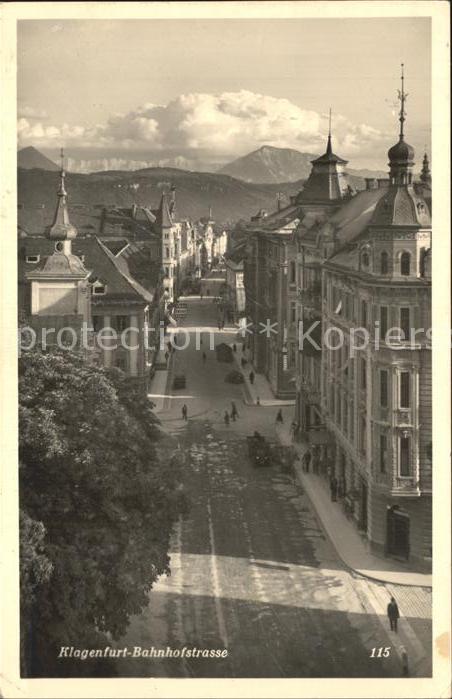Klagenfurt Woerthersee Bahnhofstrasse