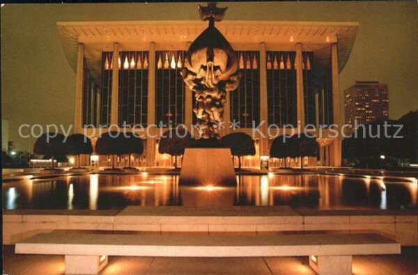Los Angeles California Dorothy Chandler Pavilion bei Nacht