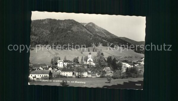 Schwarzau Gebirge mit Obersberg