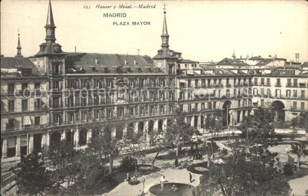 Madrid Spain Plaza Mayor