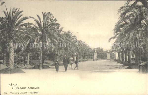 Cadiz Andalucia Parque Genoves