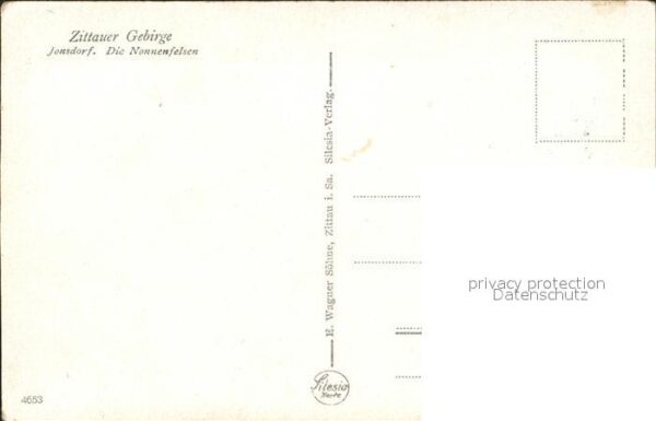 Jonsdorf Nonnenklunzen Zittauer Gebirge – Bild 2