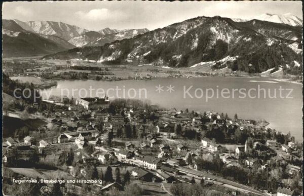 Tegernsee Blauberge Hirschberg