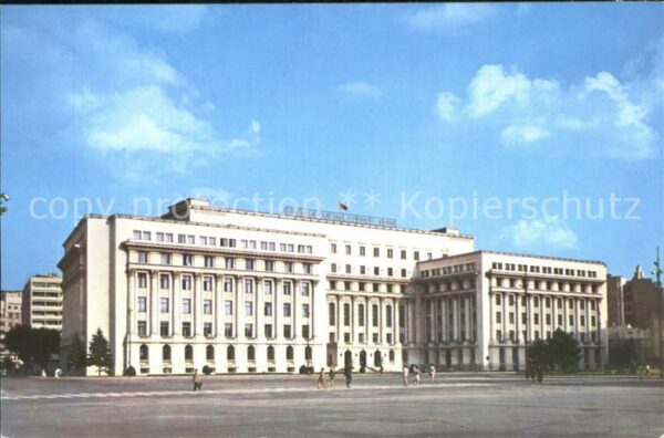 Bukarest Sitz des Zentralkomitees der Kommunisti