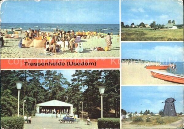 Trassenheide Usedom Strand Mühle Konzertplatz