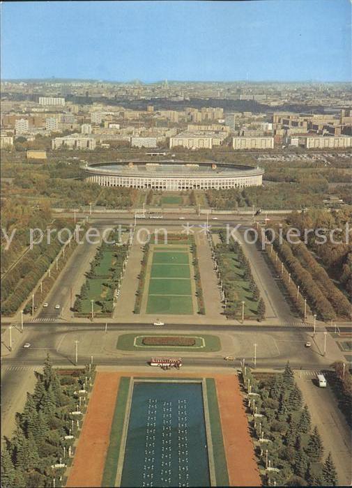 Russland Fliegeraufnahme Sportcomplex