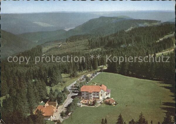 Freudenstadt Fliegeraufnahme Schmelzles Höhen Hotetl