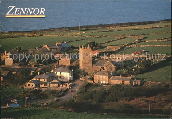Cornwall UK Zennor Fliegeraufnahme
