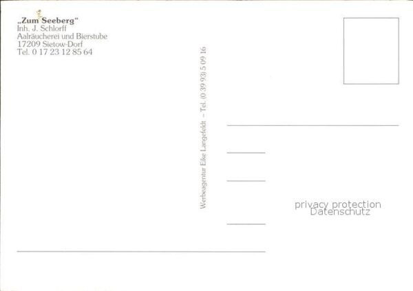 Sietow Aalräcuherei zum Seeberg – Bild 2