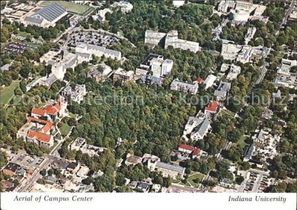Bloomington Indiana Fliegeraufnahme Campus Center Indiana U