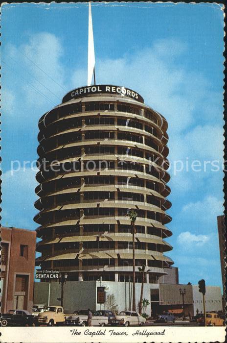 Hollywood California The Capitol Tower